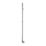 Reina 1500mm x 22mm 119BTU Stainless Steel Pole Electric Towel Rail Radiator