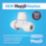 Hep2O  Plastic Push-Fit Equal Keyless Tee 10mm 10 Pack