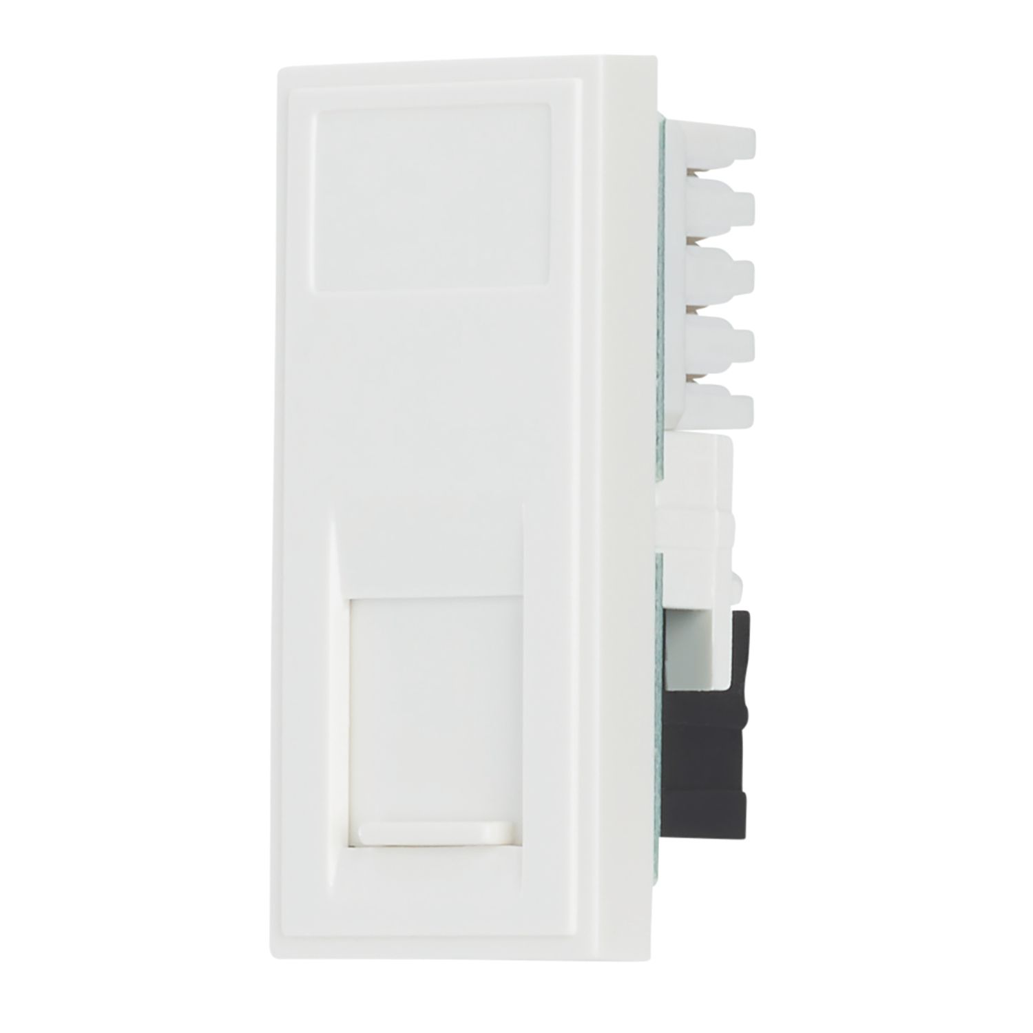 Contactum Media Modular Cat 6a RJ45 Ethernet Socket White (282RP)