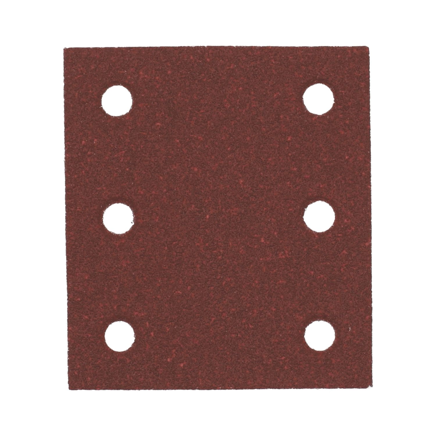 Flexovit A203F 80 Grit 6-Hole Punched Multi-Material Sanding Sheets 114mm x 102mm 5 Pack (282RT)