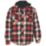 Hard Yakka Shacket Shirt Jacket Red X Large 43" Chest