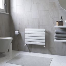 Ximax Oceanus 445mm x 600mm 1007BTU White Horizontal Designer Radiator