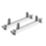 Van Guard VG338-2 Toyota ProAce City 2020 on ULTI Van Roof Bars 1300mm