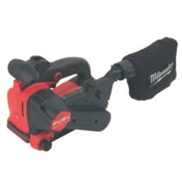 Milwaukee M18FBTS75 0 3 18V Li Ion RedLithium Brushless Cordless Belt Sander Bare Screwfix