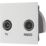British General  Duplex Modular TV Socket White