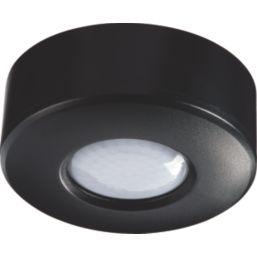 Knightsbridge  Indoor Black PIR Dual Mount Sensor 360°
