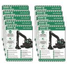 Scafftag  Excavator Tag Inserts 10 Pack