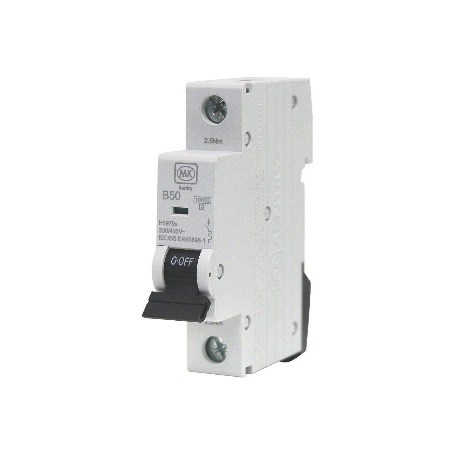 MK Sentry 50A SP B Curve 3-Phase MCB (282YW)