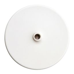 British General  Ceiling Rose Light Fitting White 3"