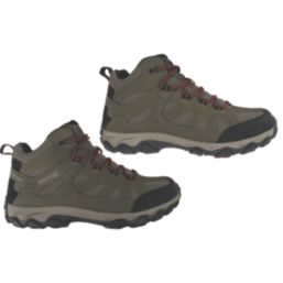 Regatta Edgepoint IV Mid Size 7  Olive Night / Burnt Umber Waterproof  Non Safety Work Boots