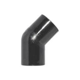 FloPlast Overflow Bend 135° Black 21.5mm 5 Pack