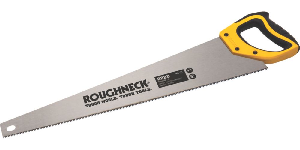 Roughneck Tri-Cut 8tpi Wood Handsaw 22" (550mm)