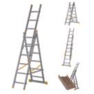 Werner  Aluminium 3.78m Combination Ladder