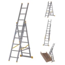Werner  Aluminium 3.78m Combination Ladder