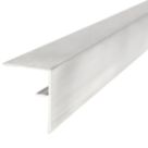 Multipanel Type 101 Invisible Corner Unfinished Aluminium 2450mm x 11mm