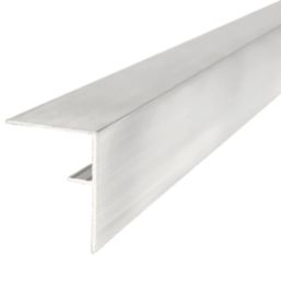 Multipanel Type 101 Invisible Corner Unfinished Aluminium 2450mm x 11mm