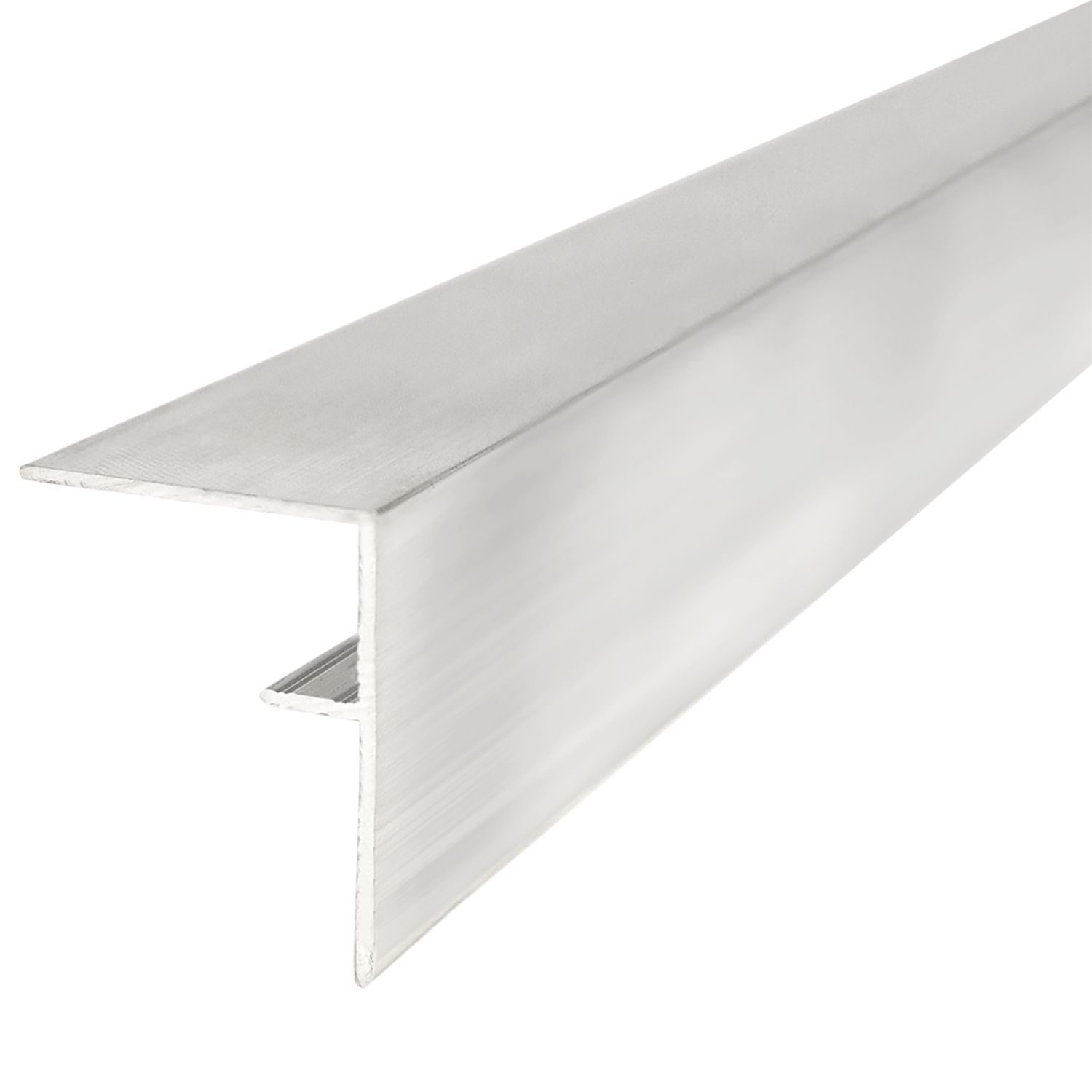 Multipanel Type 101 Invisible Corner Unfinished Aluminium 2450mm x 11mm (283JE)