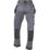 Dickies Holster Universal FLEX Trousers Grey/Black 30" W 32" L