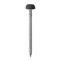 Timco Polymer-Headed Pins Black 6.4 x 30mm 0.22kg Pack