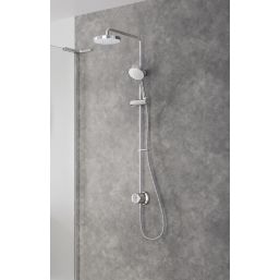 Mira Minimal ERD Rear-Fed Exposed Chrome Thermostatic Mixer Shower