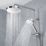 Mira Minimal ERD Rear-Fed Exposed Chrome Thermostatic Mixer Shower
