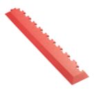 Garage Floor Tile Company X Joint Interlocking Corner Edge Ramps Red 587mm x 90mm 2 Pack