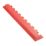 Garage Floor Tile Company X Joint Interlocking Corner Edge Ramps Red 587mm x 90mm 2 Pack