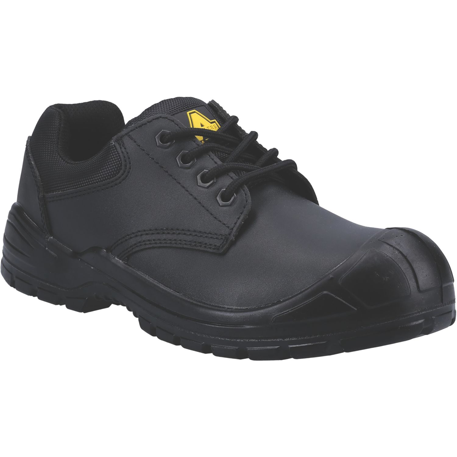 Amblers 66 Size 12 Black Steel Toe Cap Safety Shoes (283TV)