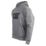 CAT Trademark Hooded Sweatshirt Heather Grey X Large 46-48" Chest