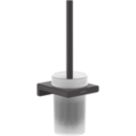 Hansgrohe AddStoris Wall-Mounted Toilet Brush Holder Matt Black