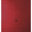 Gliderol Georgian 8' x 7' Non-Insulated Framed Steel Up & Over Garage Door Ruby Red