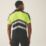 Regatta Hi-Vis X-Pro Polo Shirt Black/Yellow Medium 40" Chest