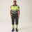 Regatta Hi-Vis X-Pro Polo Shirt Black/Yellow Medium 40" Chest
