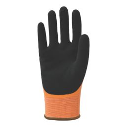 Site SWG227 Thermal Waterproof Gloves Orange / Black Medium