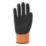 Site SWG227 Thermal Waterproof Gloves Orange / Black Medium