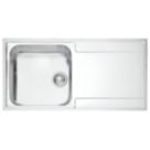 Franke Maris Slim Top 1 Bowl Stainless Steel Inset Kitchen Sink  1000mm x 510mm