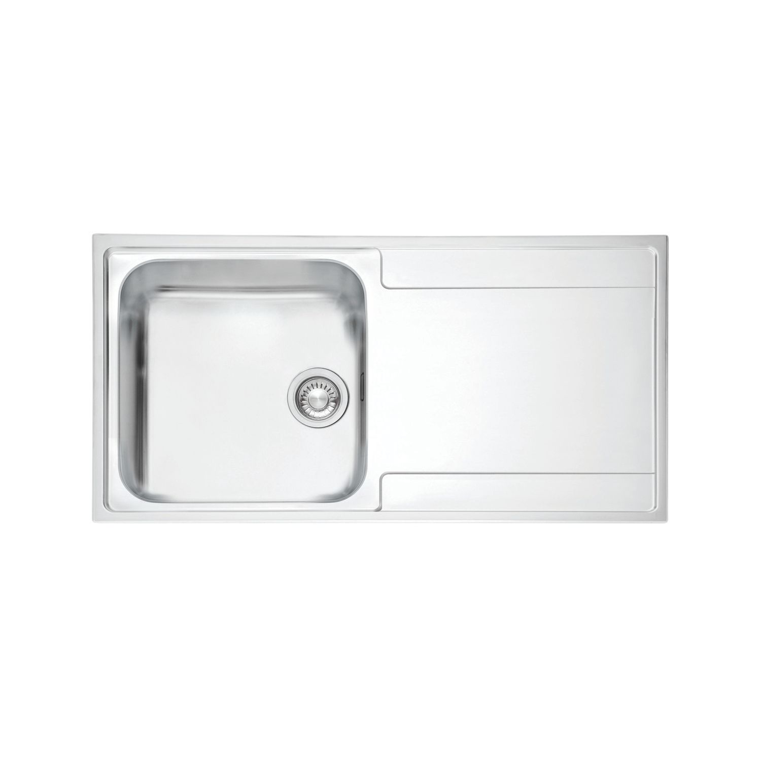 Franke Maris Slim Top 1 Bowl Stainless Steel Inset Kitchen Sink 1000mm x 510mm (2843F)