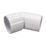 FloPlast Solvent Weld Conversion Bend 135° White 40mm 5 Pack