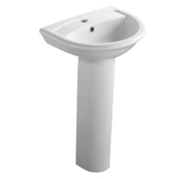 Ideal Standard Della  Full Pedestal Basin 1 Tap Hole 540mm
