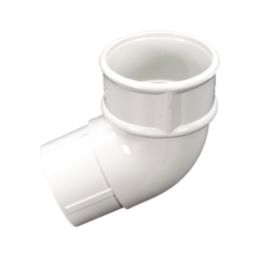 FloPlast  112.5° Round Offset Bend White 68mm