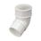 FloPlast  112.5° Round Offset Bend White 68mm