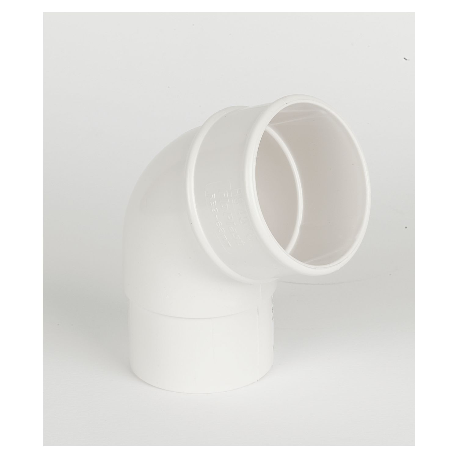 FloPlast 112.5° Round Offset Bend White 68mm (28498)