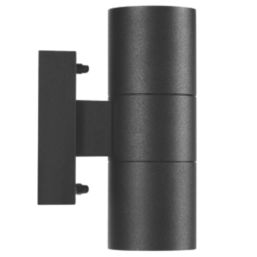 Sylvania Yourhome Sylwall Outdoor Up & Down Wall Light Black