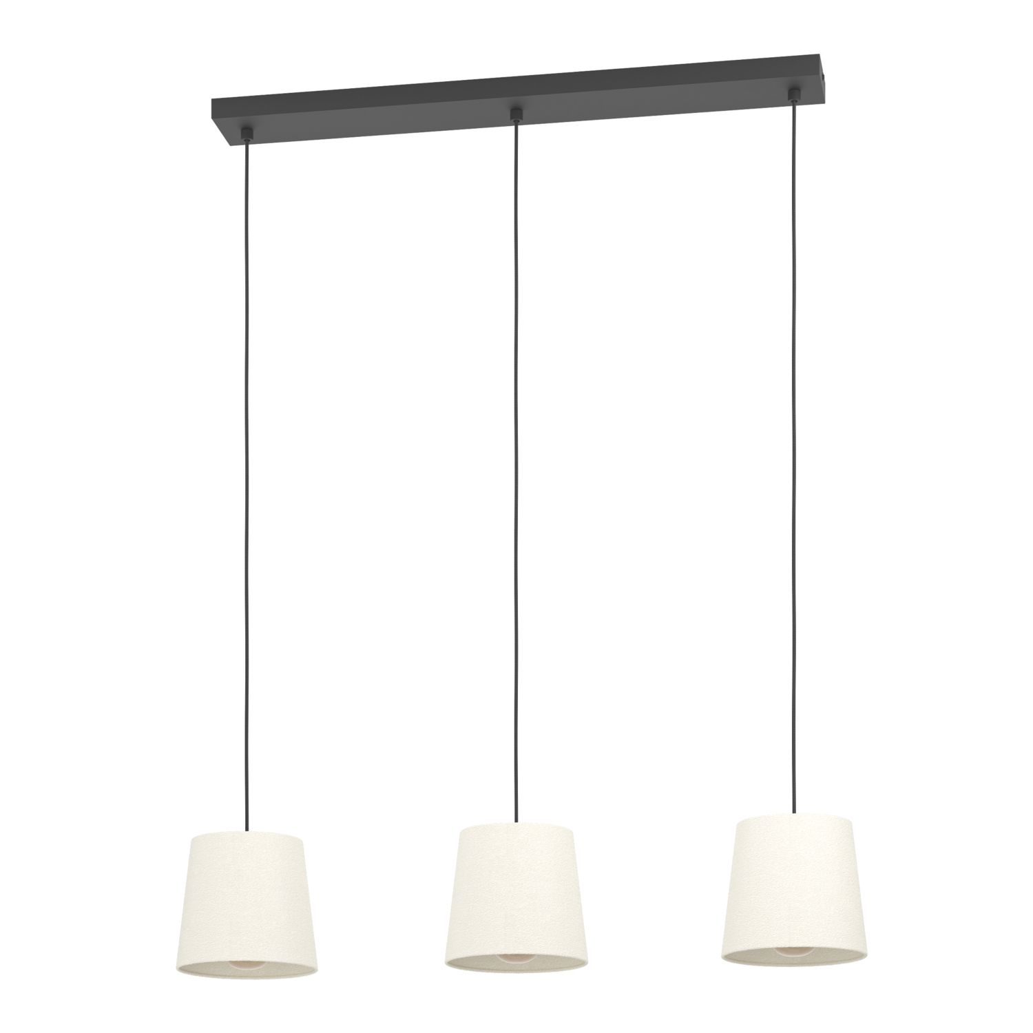 Eglo Febres 3-Light Pendant Black/White (284CV)