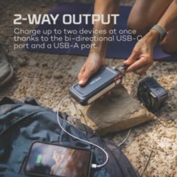 Nebo Rambler 20K 74Wh Power Bank Grey