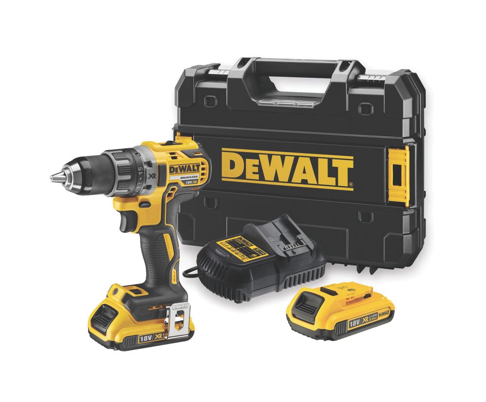 Dewalt 18v on sale drill screwfix