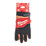 Milwaukee Hybrid Leather Gloves Black / Brown X Large