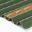 Corramet COR806GR Corrugated Roofing Sheet Green 3000mm x 950mm