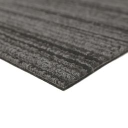 Mercury  Carbon Grey Carpet Tiles 500 x 500mm 20 Pack