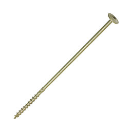 Timco  TX Wafer  Timber Frame Construction & Landscaping Screws 8mm x 250mm 50 Pack